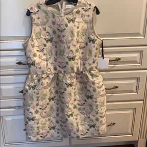 RED VALENTINO INSECT MINI DRESS NWT